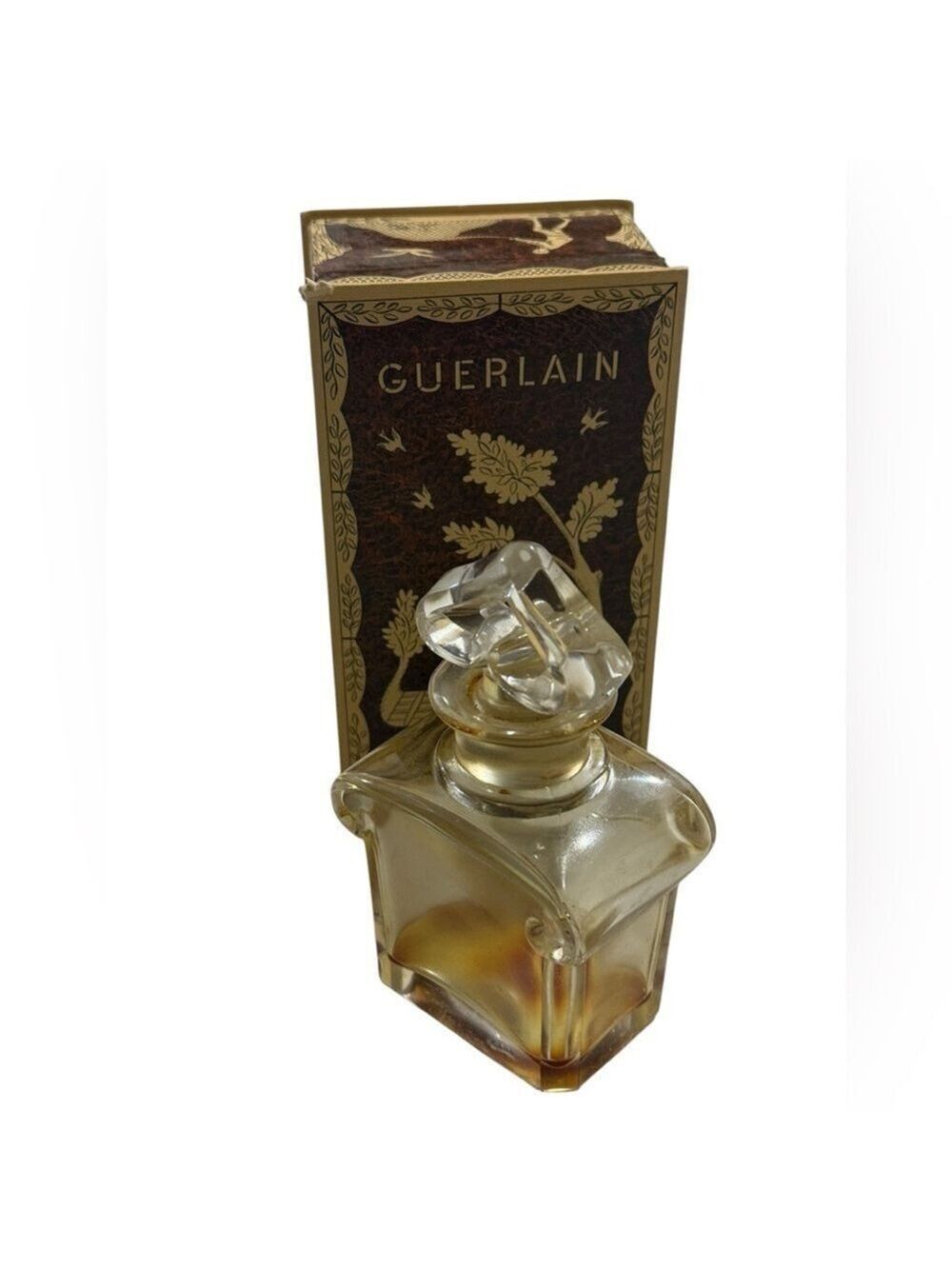 Vintage Guerlain Baccarat Crystal Perfume Bottle w/Box - Picture 15 of 16